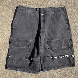 Vintage 90s Marithe Francois Girbaud Shuttle Strap Cargo Denim Jorts